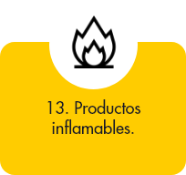 Productos inflamables.